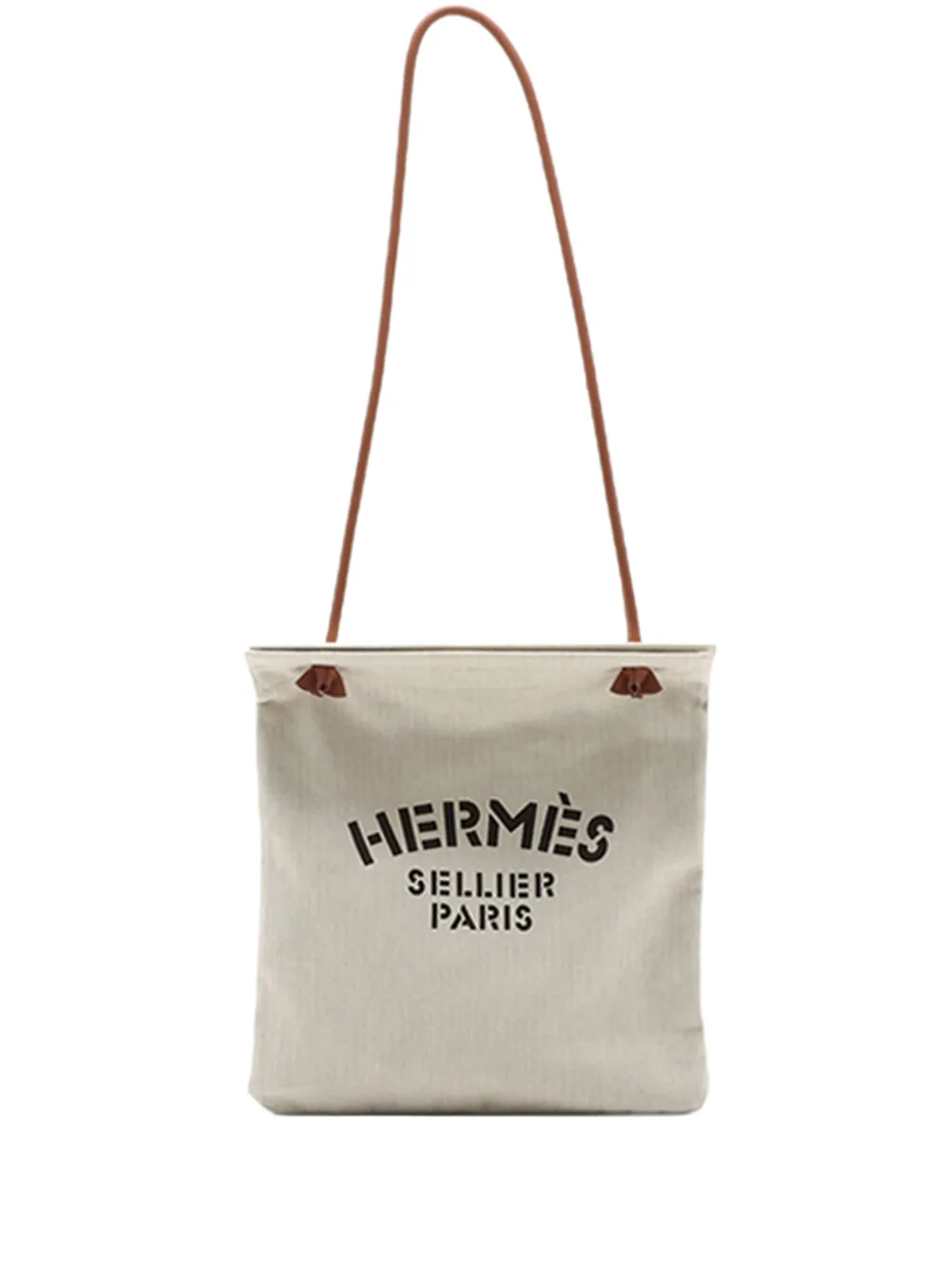 Hermès Pre-Owned 2025 Toile Aline Grooming Bag MM tote bag - Toni neutri