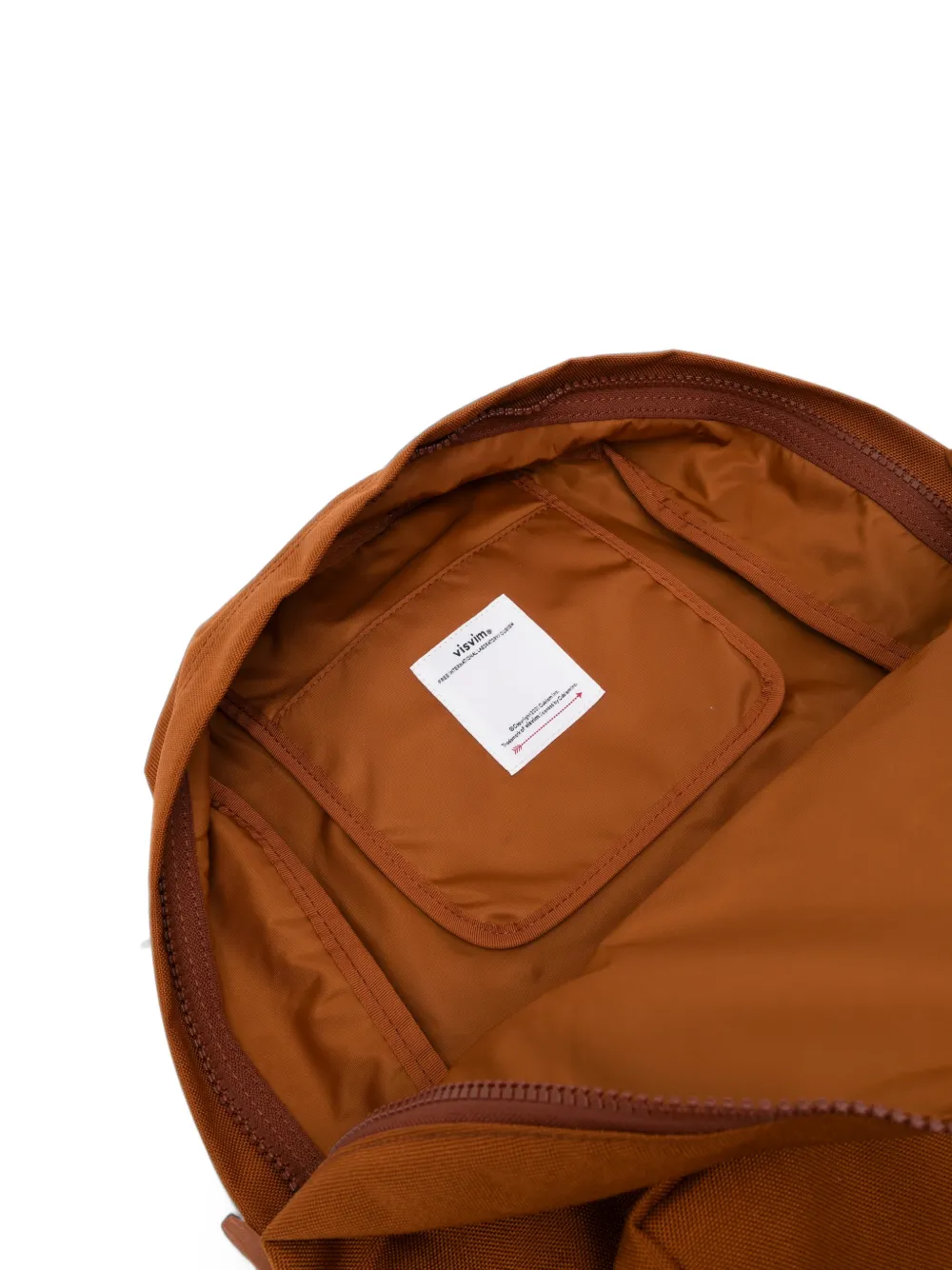 visvim Rugzak met logopatch Bruin