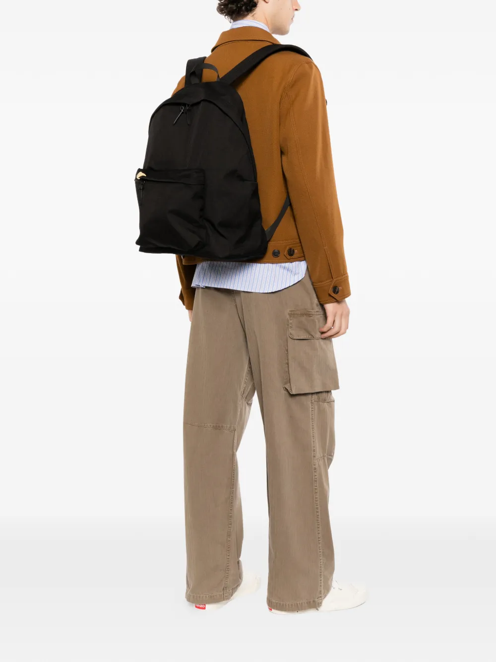 visvim Rugzak met logopatch Zwart