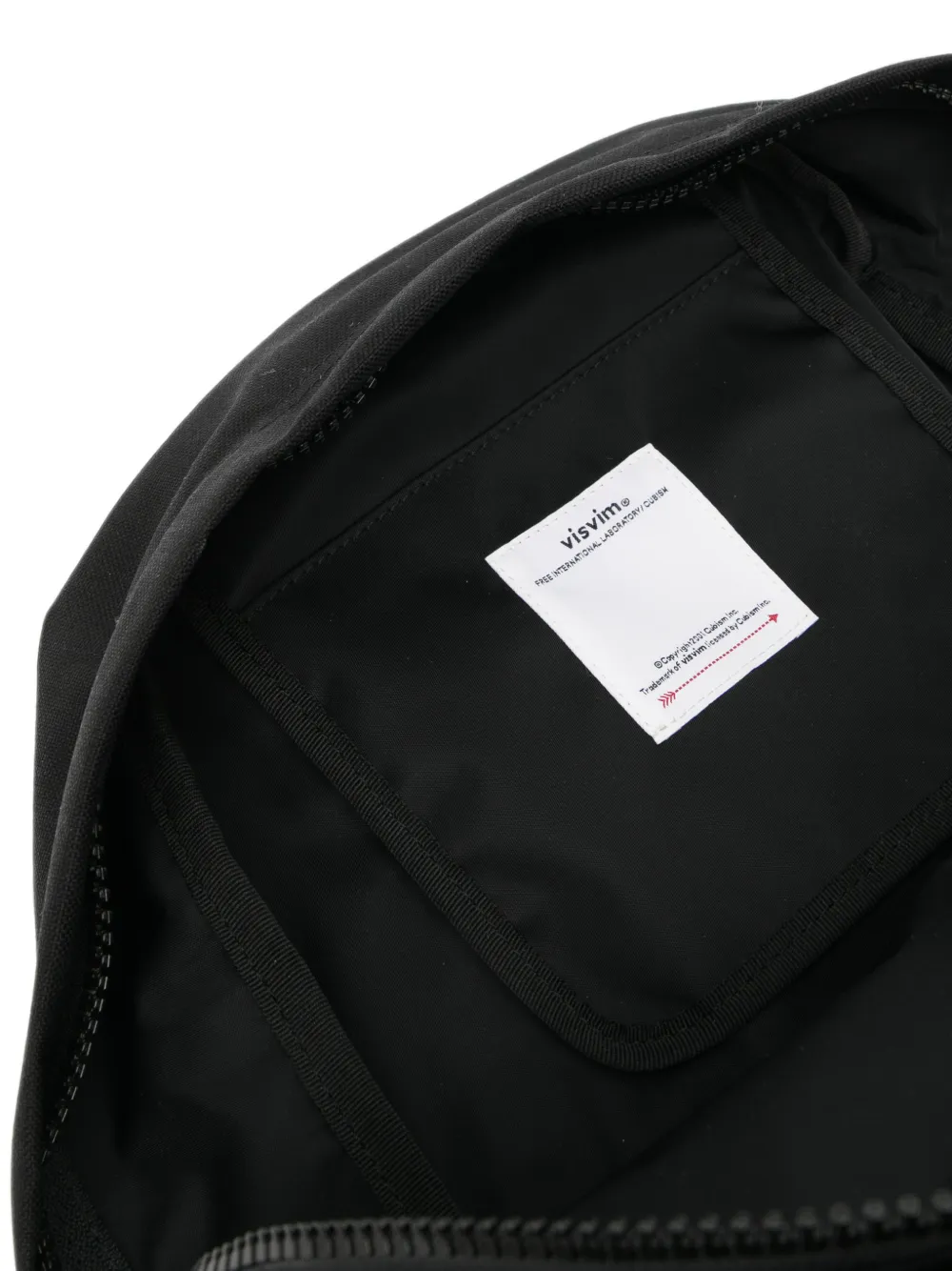 visvim Rugzak met logopatch Zwart