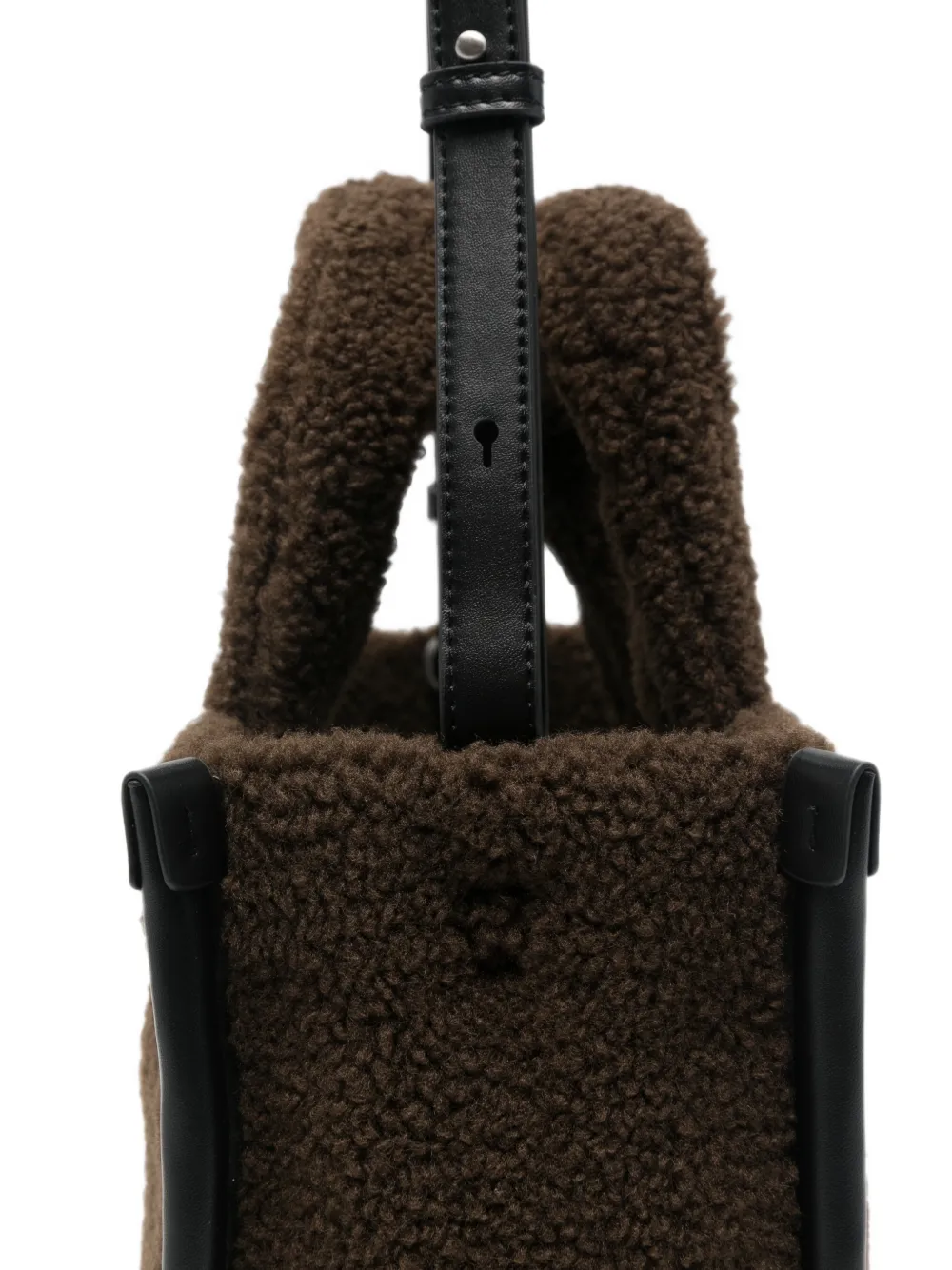 Lacoste Kleine shopper Bruin