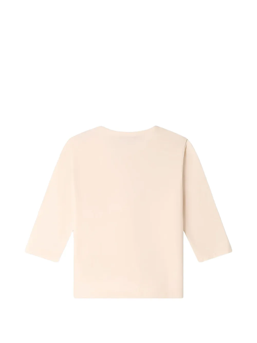 Bonpoint Tahsin T-shirt met beerprint Beige