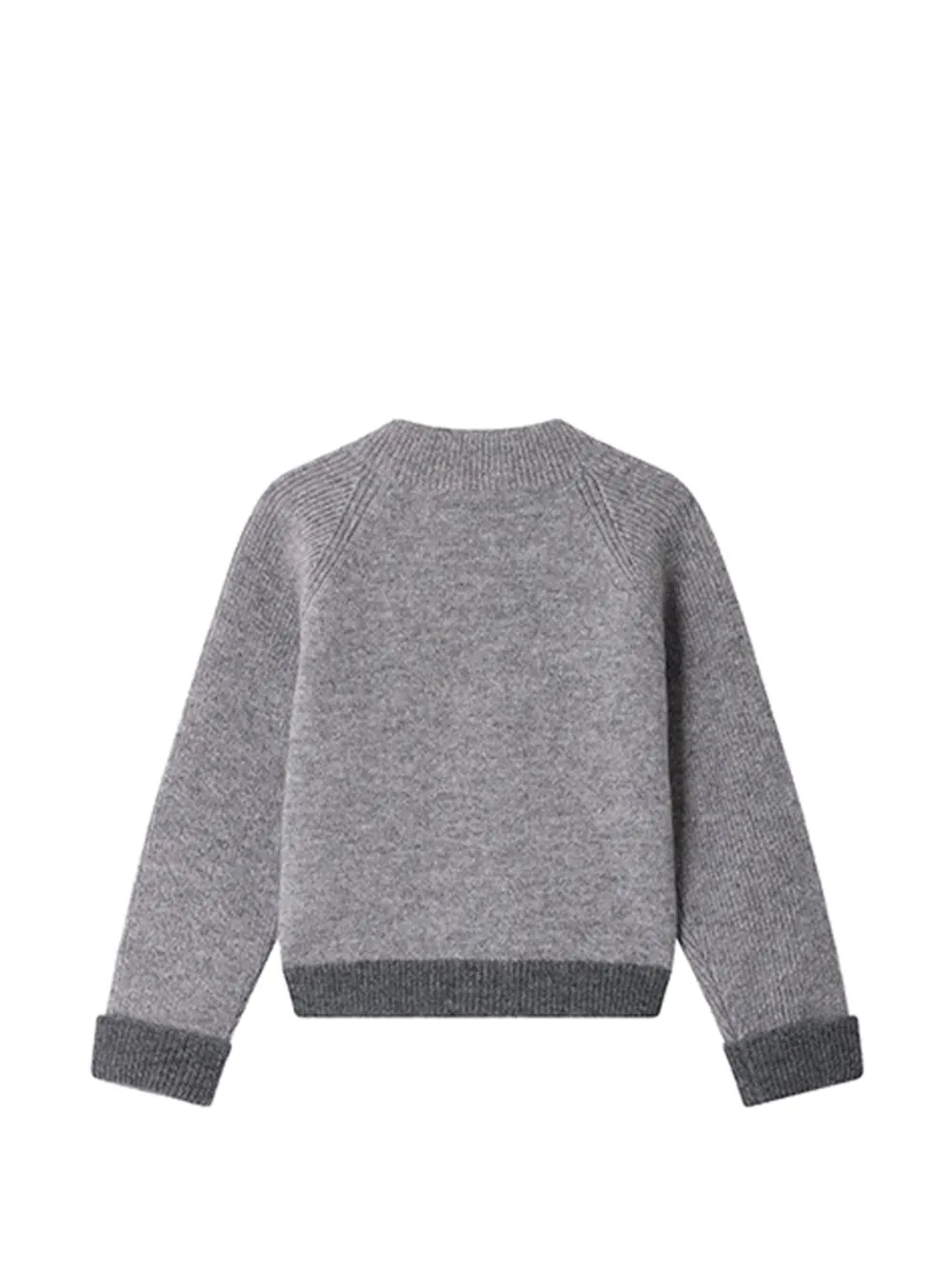 Bonpoint Thylio vest met rits Grijs