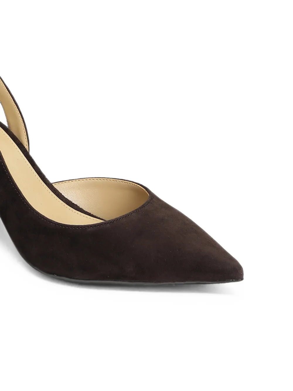 Michael Kors pointed-toe slingback pumps Bruin