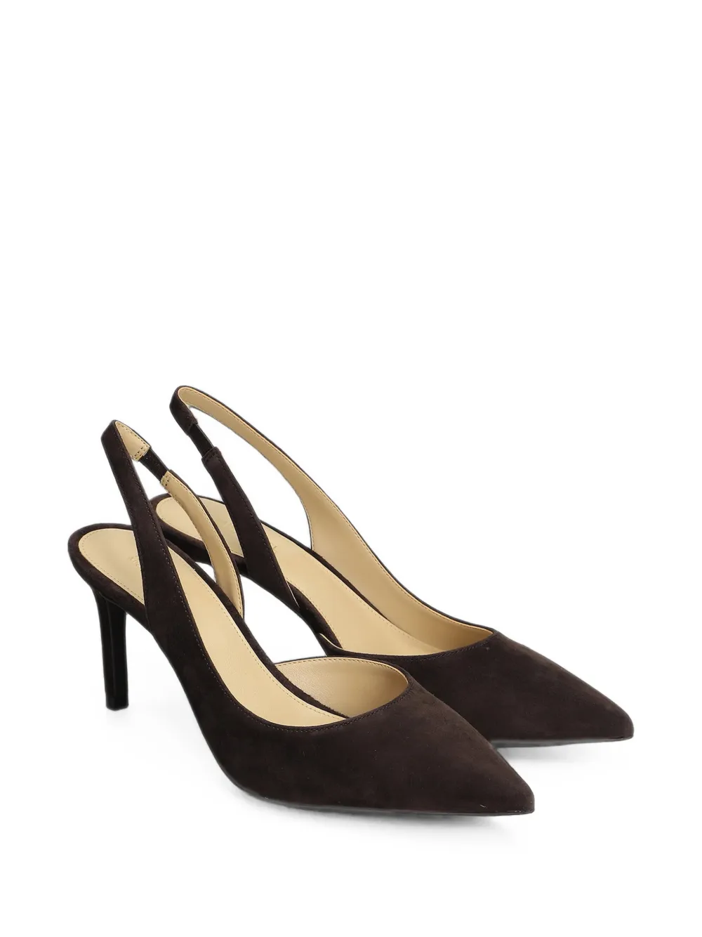 Michael Kors pointed-toe slingback pumps Bruin