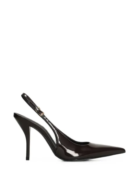 Schutz Liora patent-finish slingback heeled pumps