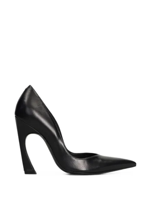 Schutz Lexi point-toe sculptural-heel pumps