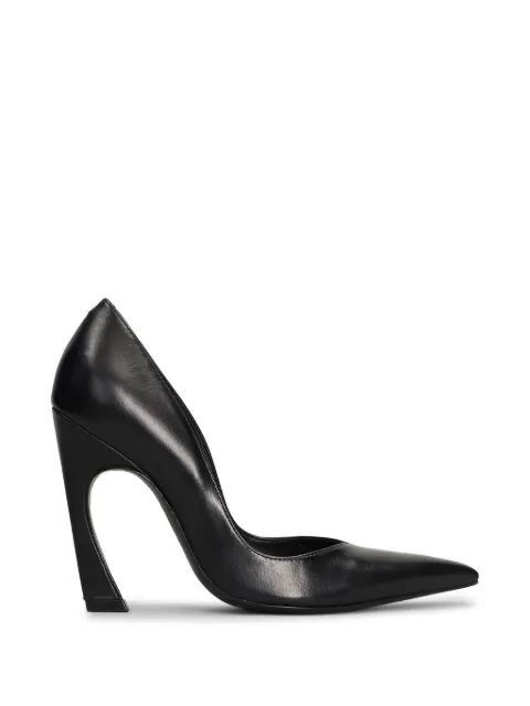 Schutz Lexi point-toe sculptural-heel pumps