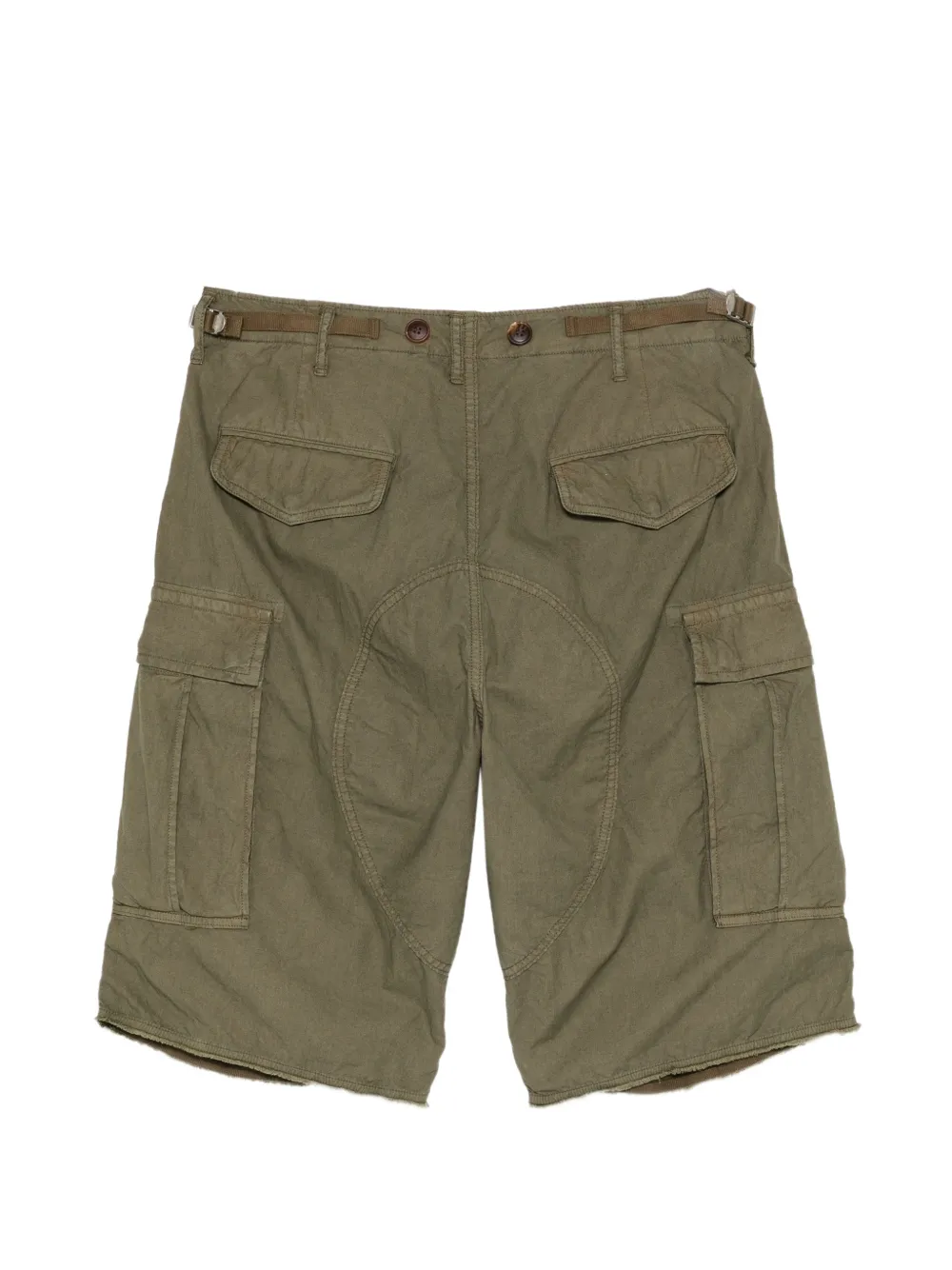 visvim Cargo broek met knoopsluiting Groen