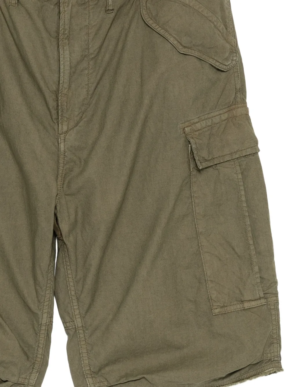 visvim Cargo broek met knoopsluiting Groen