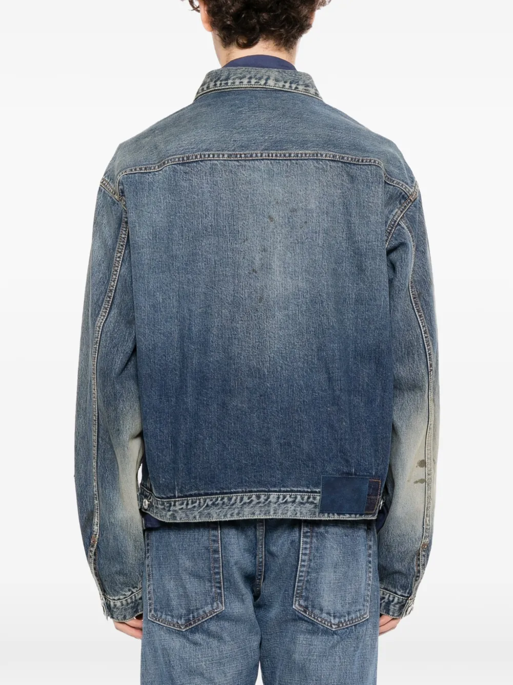visvim 101XX jack met vervaagd effect Blauw