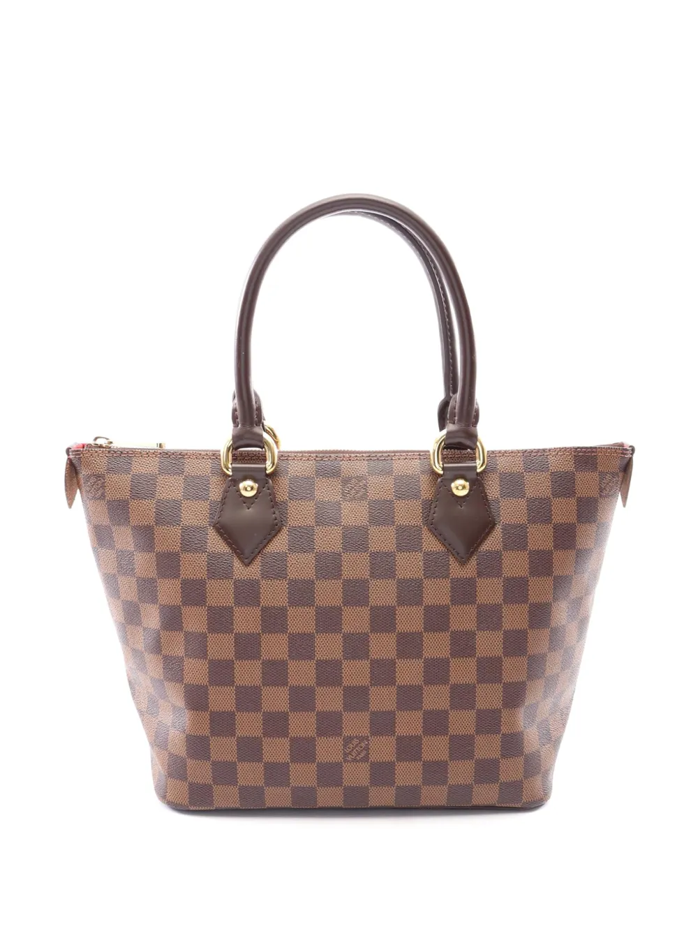 Louis Vuitton Pre-Owned 2010 Damier Ebene Saleya PM Handtasche - Braun