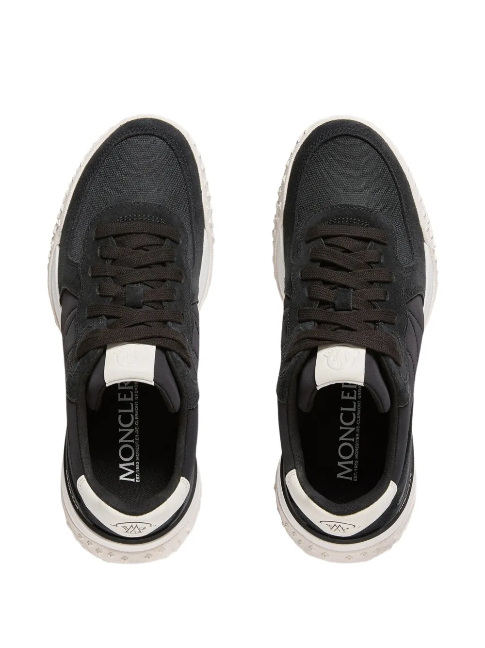 Moncler CityTrek panelled low-top sneakers Zwart