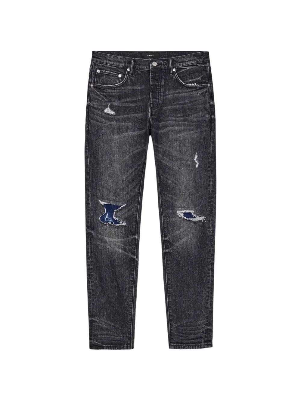 Purple Brand P001 distressed jeans - Nero