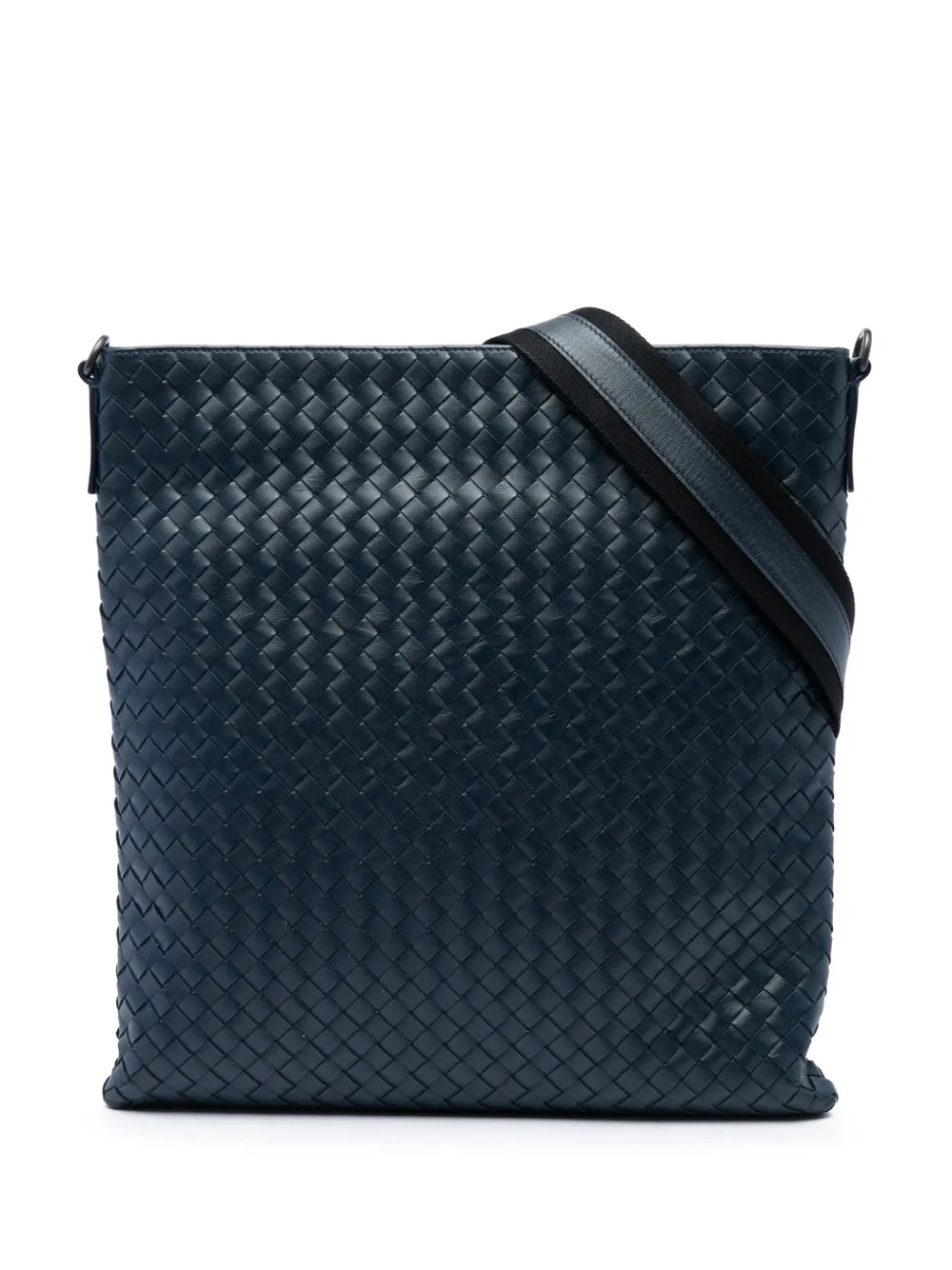 Bottega Veneta Pre-Owned 2012-2026 Nappa Intrecciato VN crossbody bag - Blu