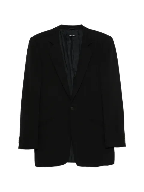 Giorgio Armani Pre-Owned blazer à simple boutonnage (années 1990)
