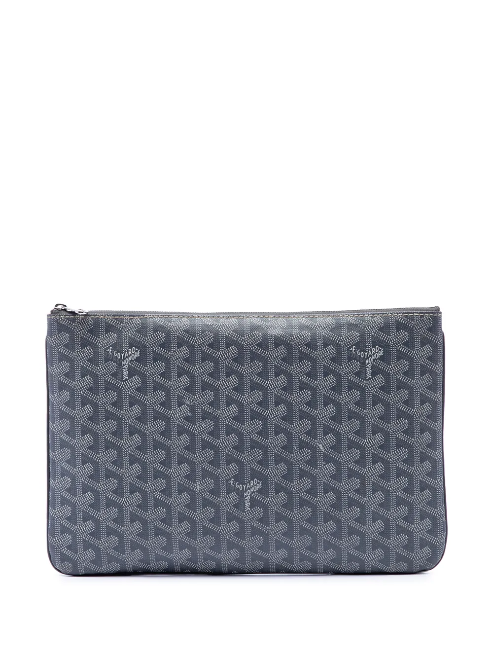 Goyard Pre-Owned 2017 Goyardine Senat MM clutch bag - Grigio