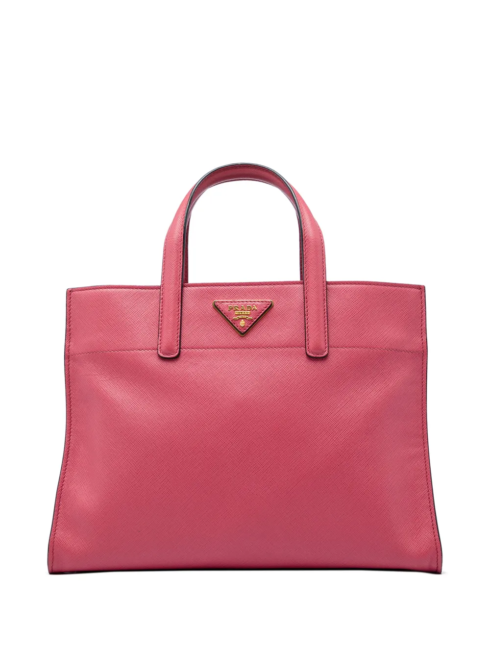 Prada Pre-Owned 2013-2026 Saffiano Soft Triple Pocket Tote satchel - Rosa