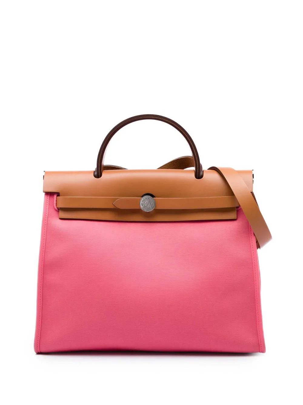 Hermès Pre-Owned 2017 Toile Herbag Zip 31 satchel - Rosa