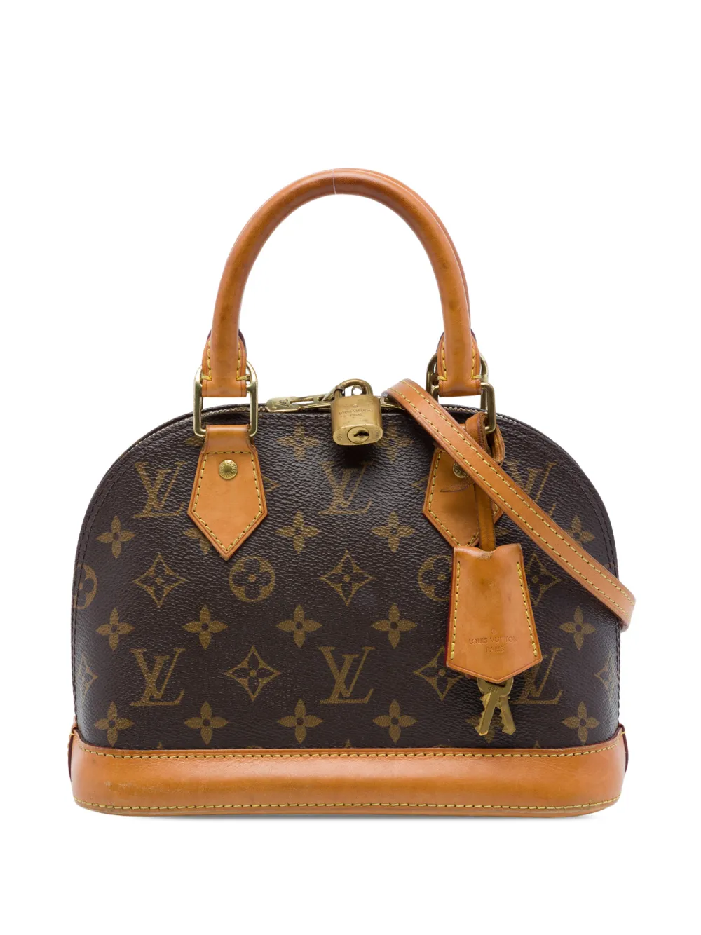Louis Vuitton Pre-Owned 2015 Monogram Alma BB satchel - Marrone