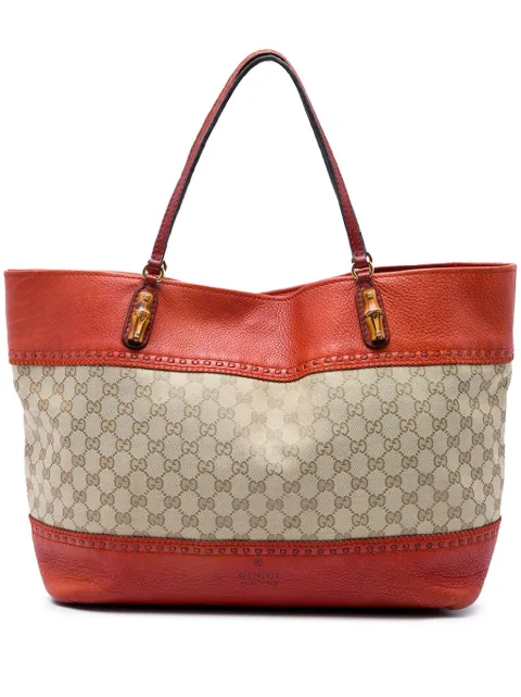 Gucci Pre-Owned 2016-2026 Large GG Canvas Laidback Crafty tote bag