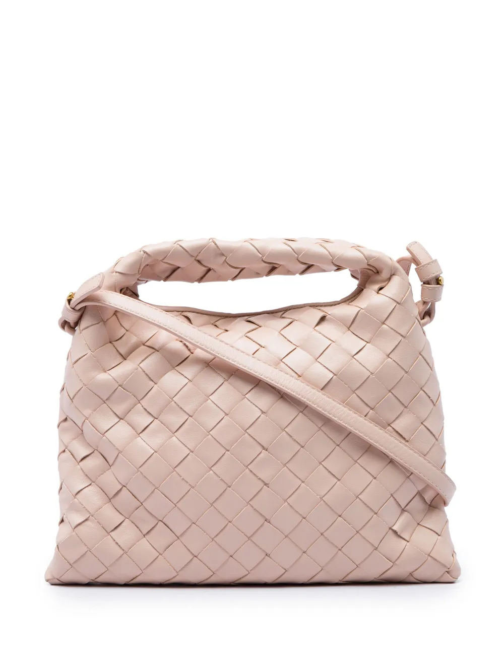 Bottega Veneta Pre-Owned 2012-2026 Mini Nappa Intrecciato Hop satchel - Rosa