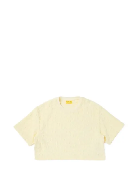 Off-White Kids Terry logo-embossed T-shirt