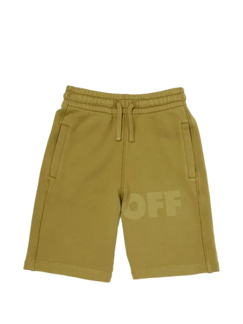 Off-White Kids logo-print shorts