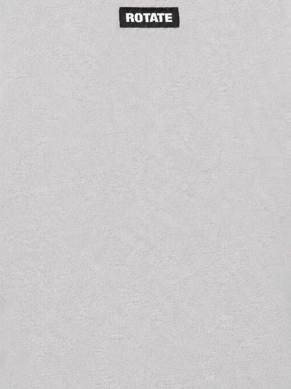 ROTATE BIRGER CHRISTENSEN logo-patch short-sleeve T-shirt Grijs