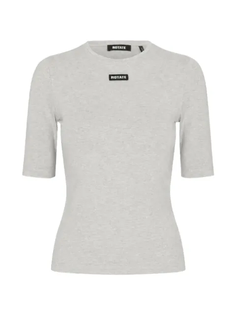 ROTATE BIRGER CHRISTENSEN logo-patch short-sleeve T-shirt