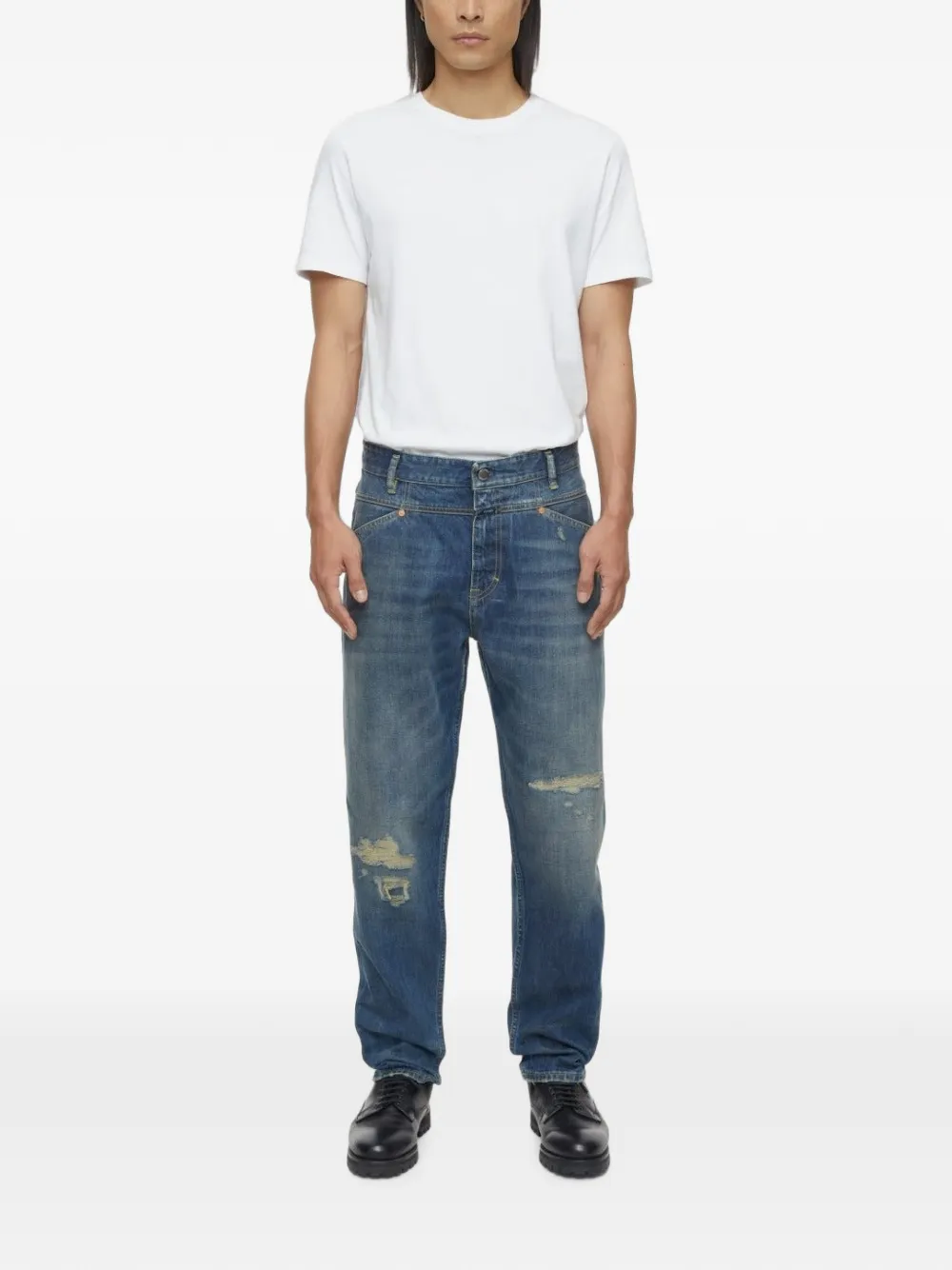 Closed Straight jeans Blauw