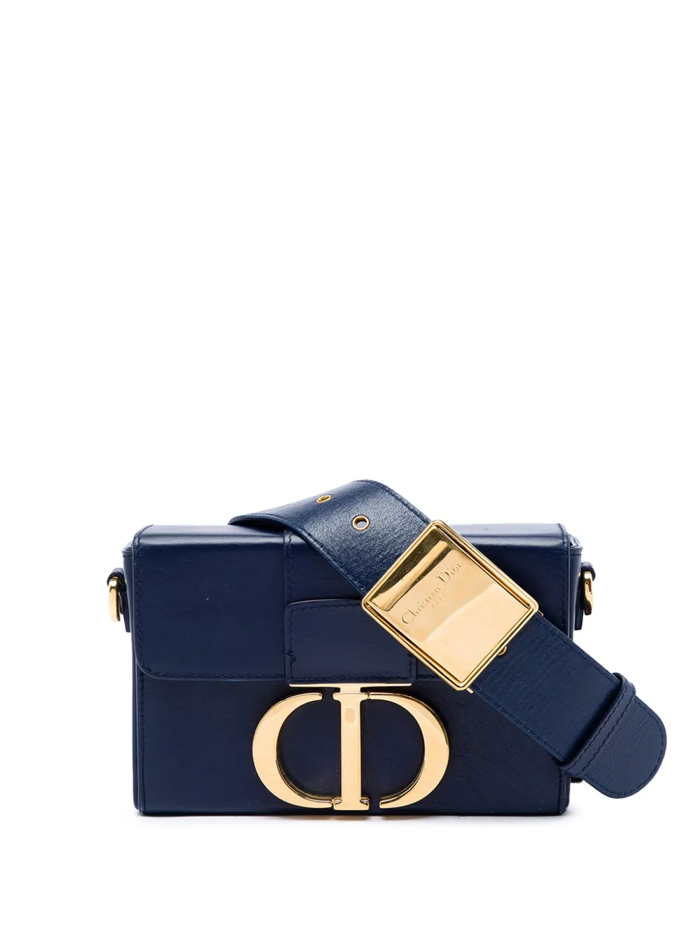 Christian Dior Pre-Owned 2019 Montaigne Box Bag Umhängetasche 30cm - Blau