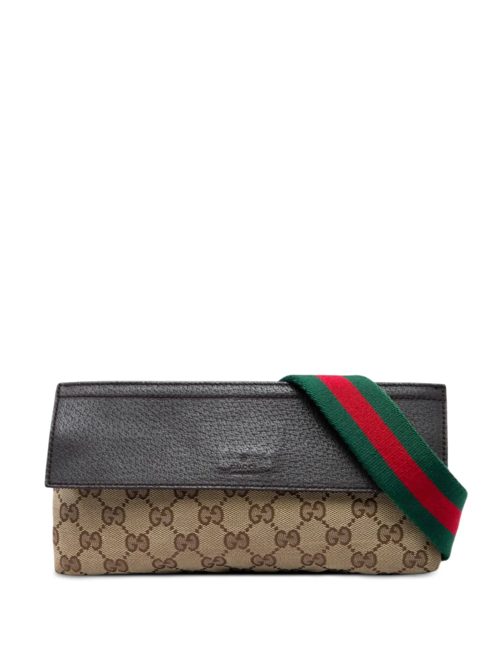 Gucci Pre-Owned 2000-2015 GG Canvas Web crossbody bag - Neutrals