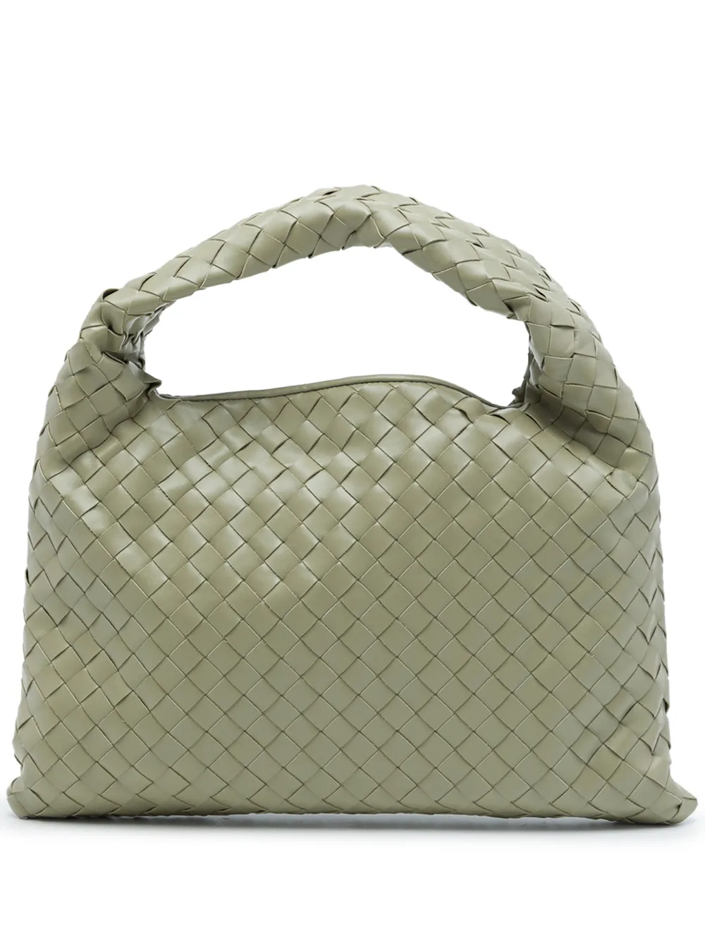 Bottega Veneta Pre-Owned 2012-2026 Small Nappa Intrecciato Hop hobo bag - Verde