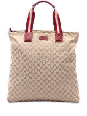 Gucci Pre-Owned 2000-2015 GGキャンバス トートバッグ | ニュートラル