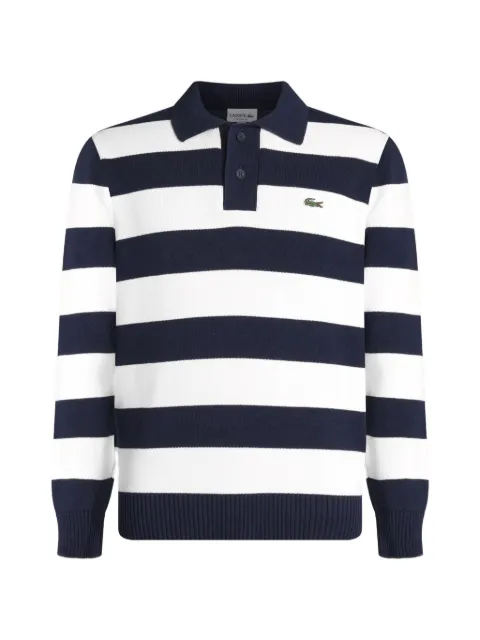 Lacoste striped polo shirt
