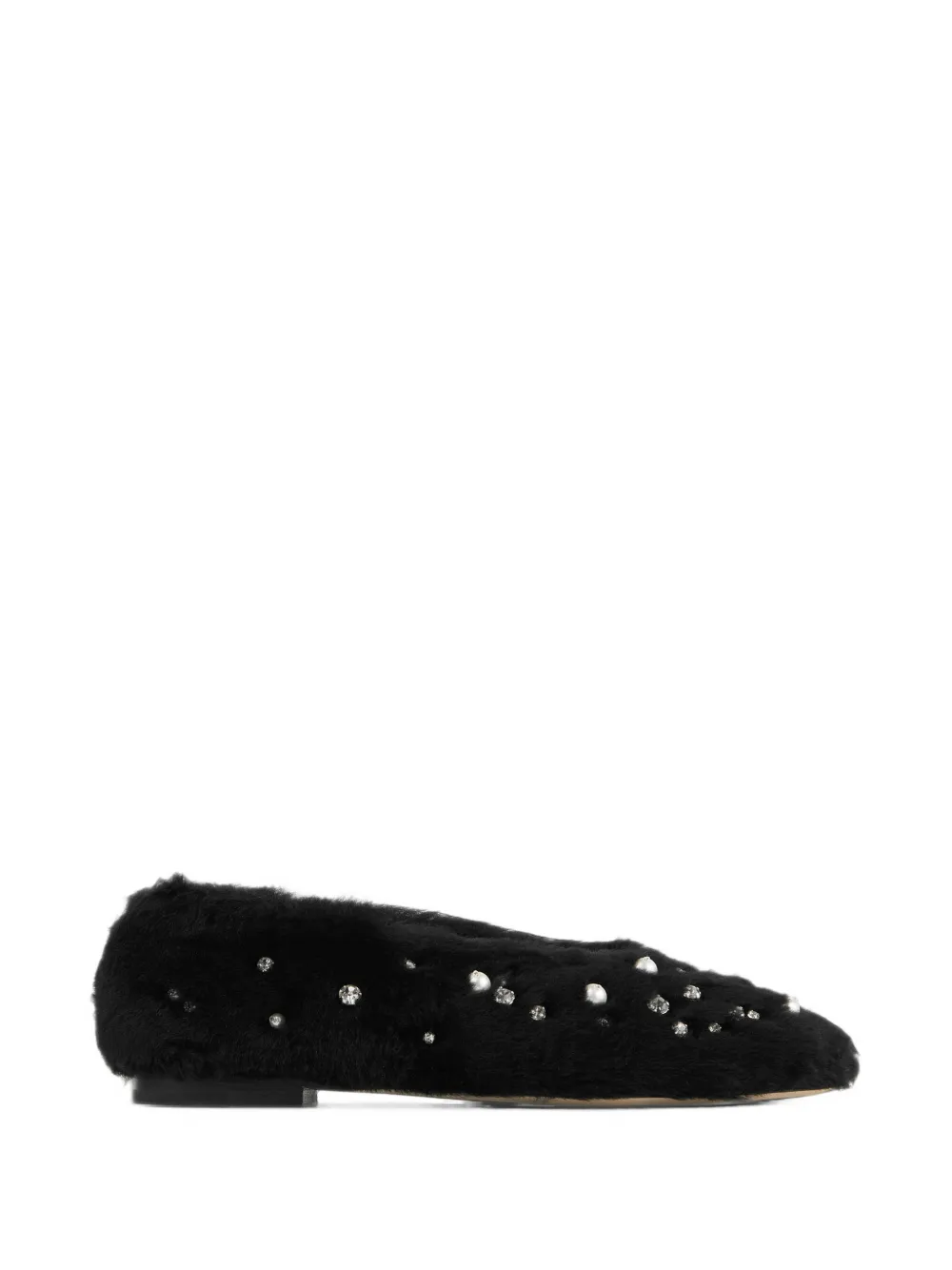 Jimmy Choo Margot crystal-embellished ballet flats