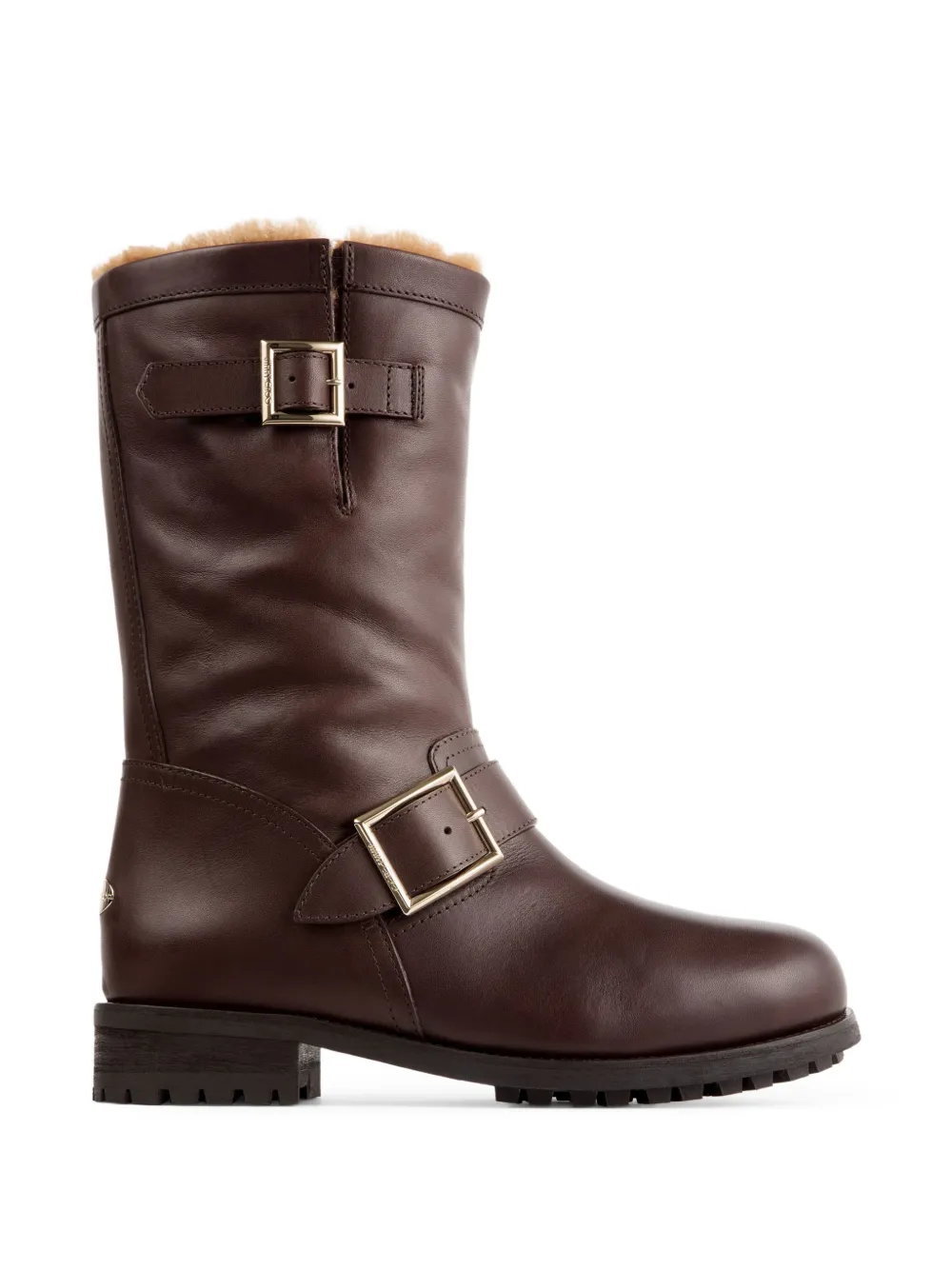 Jimmy Choo Biker Mid buckle-fastening boots