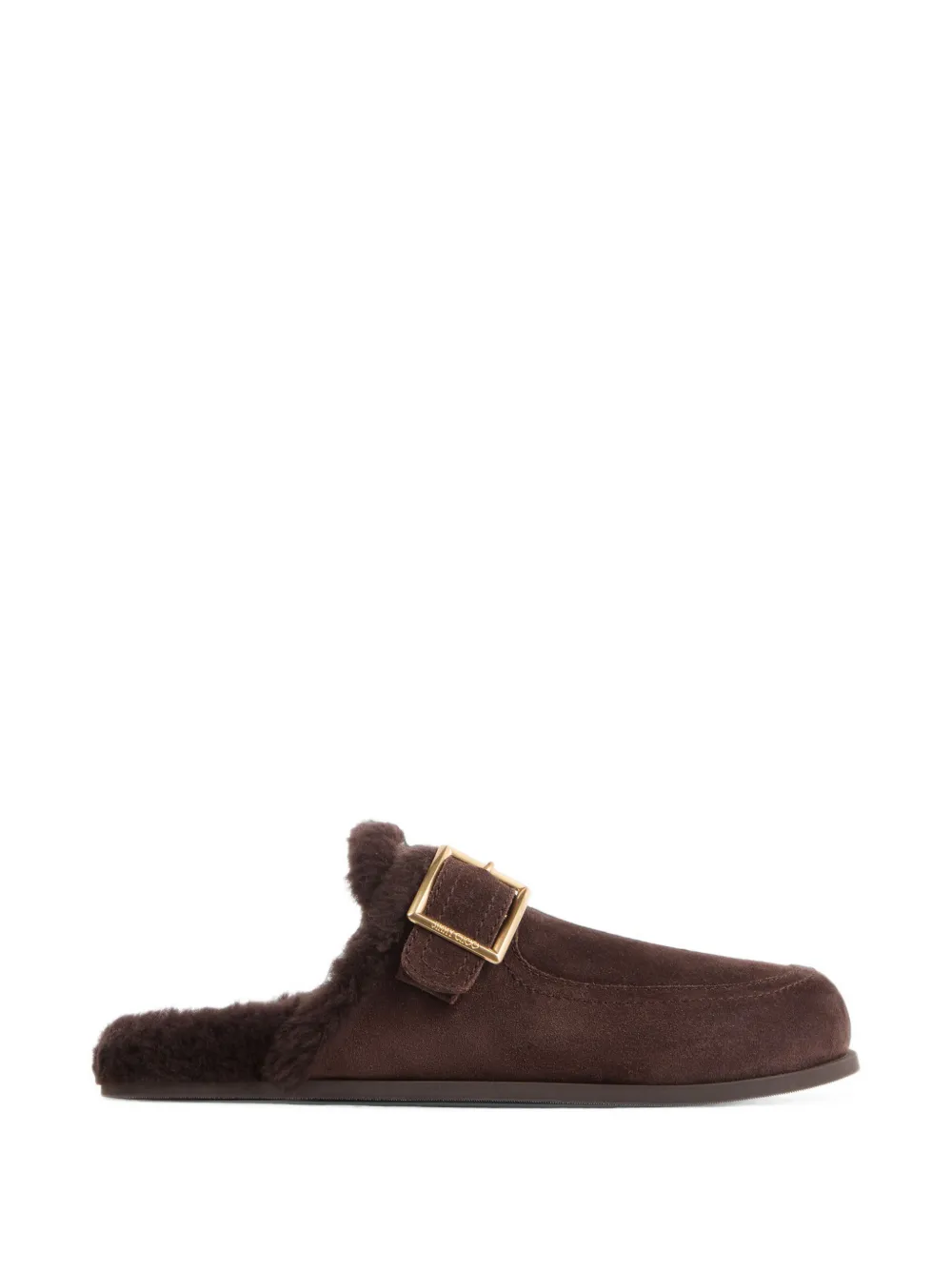 Jimmy Choo Biker buckle-strap mules