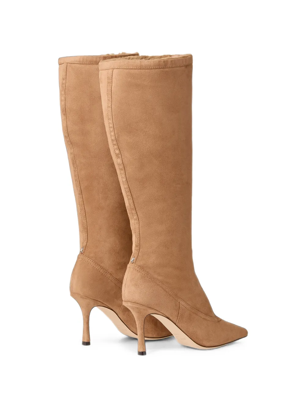 Jimmy Choo Jozi KB 85 knee-high boots Beige