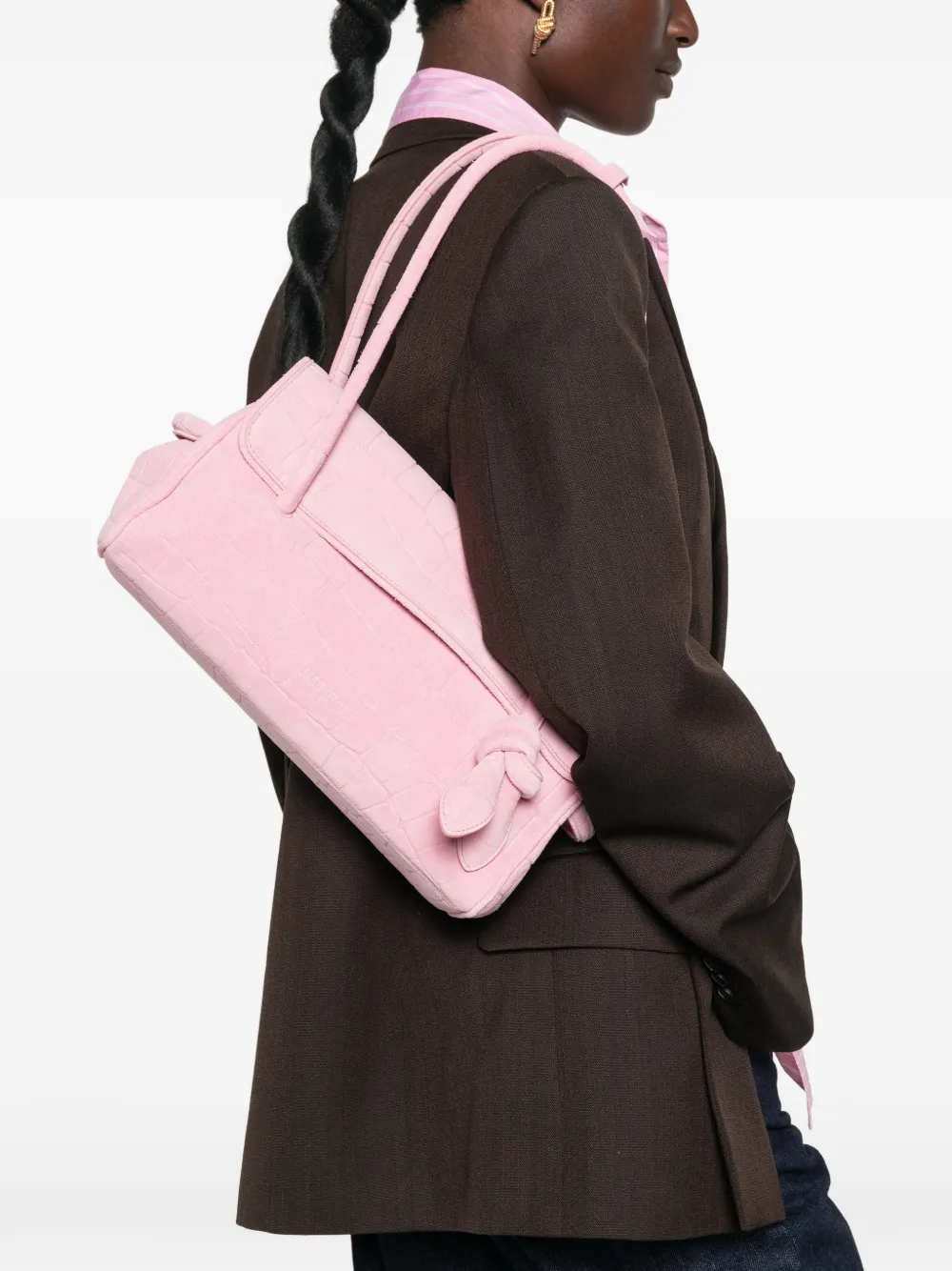 Jacquemus The Turismo schoudertas Roze