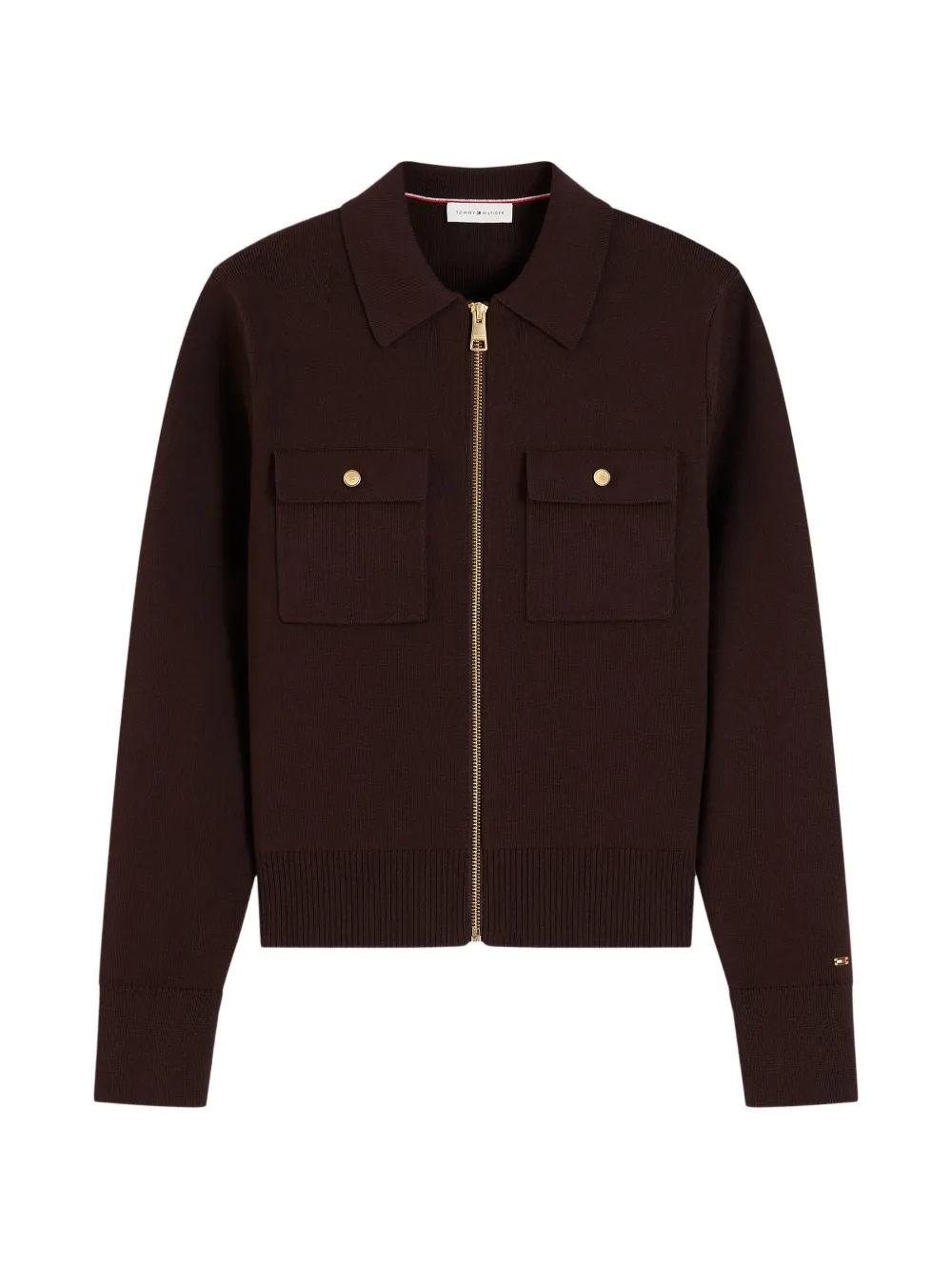 Tommy Hilfiger zip-up pocket-detail cardigan