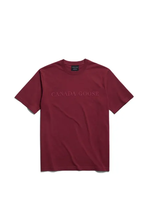 Canada Goose logo-embroidered T-shirt