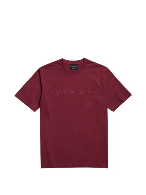 Canada Goose logo-embroidered T-shirt