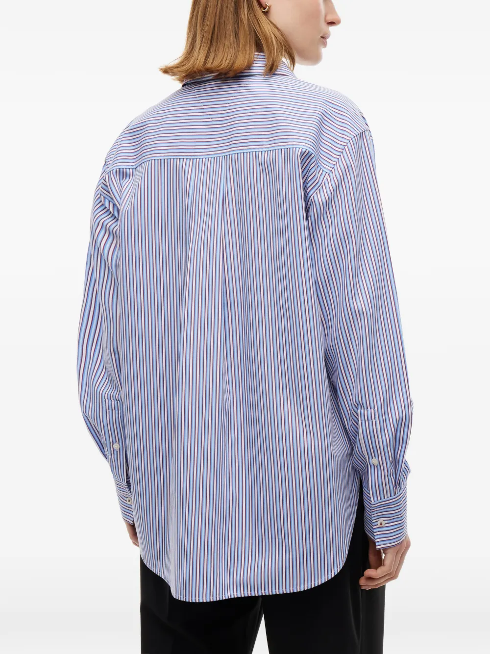 Tommy Hilfiger Gestreept overhemd Blauw