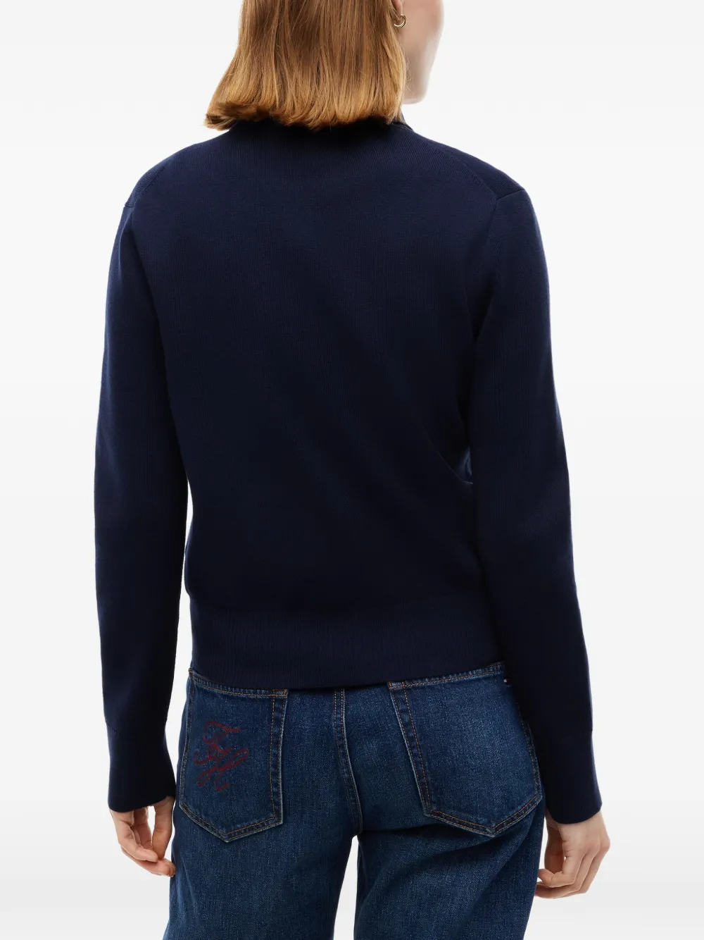 Tommy Hilfiger Vest met ritszak Blauw