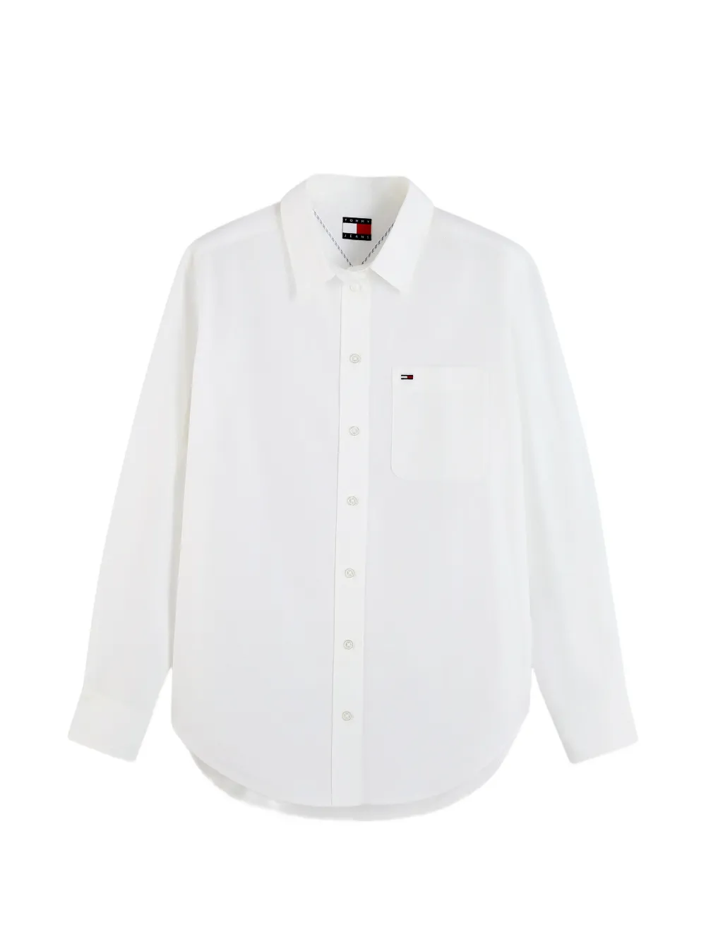 Tommy Hilfiger logo-patch pocket shirt