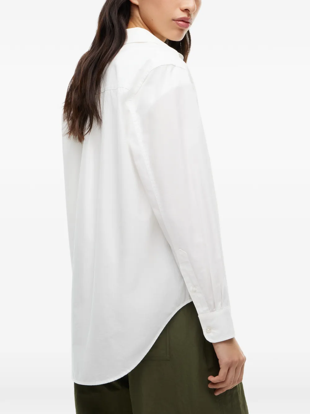 Tommy Hilfiger Blouse met logopatch Wit