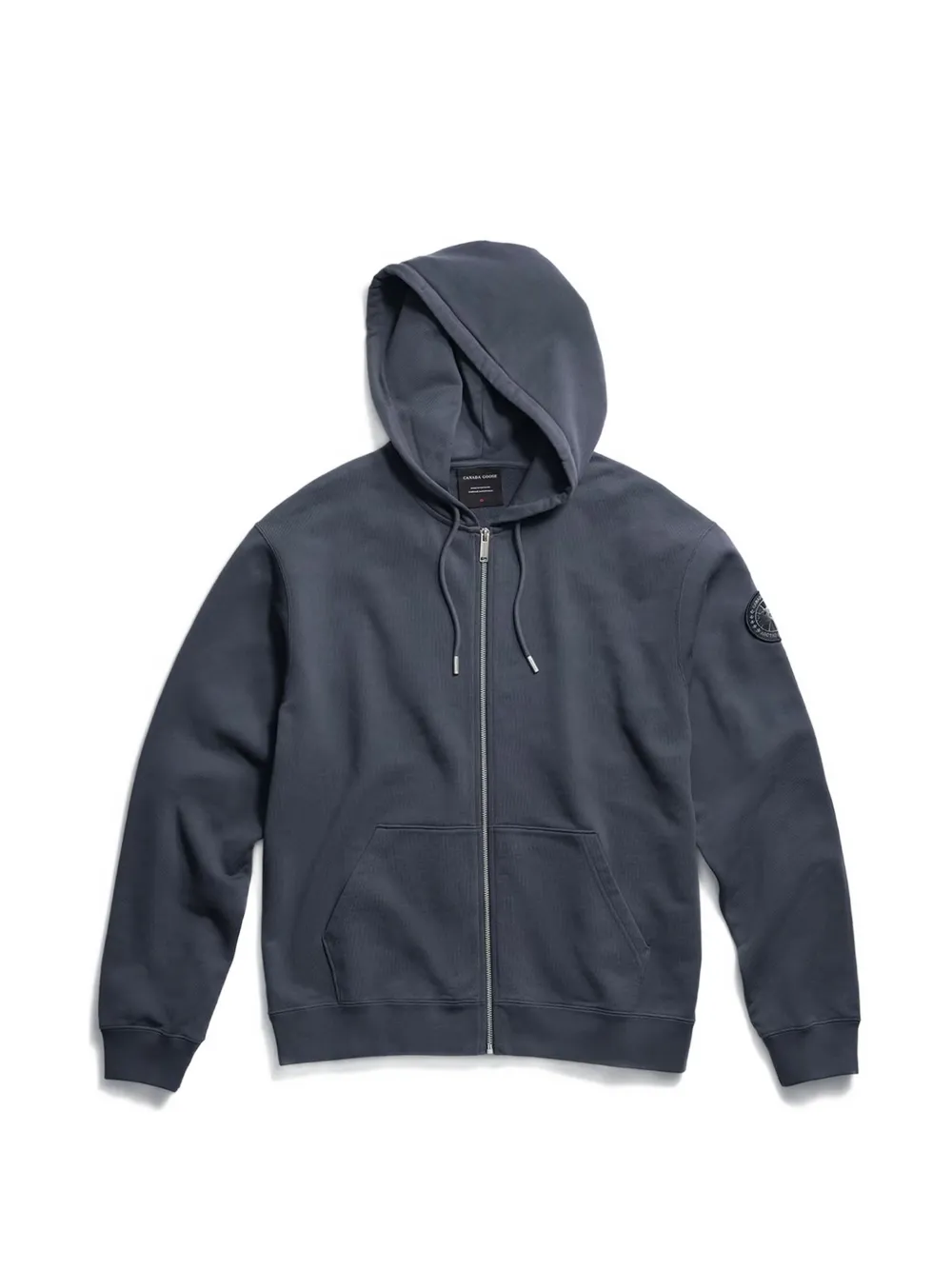 Canada Goose Loon logo-patch zip-up hoodie
