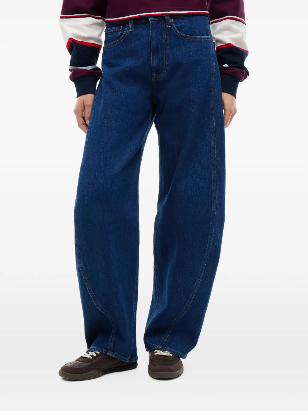 Tommy Hilfiger Ella high-waist jeans Blauw